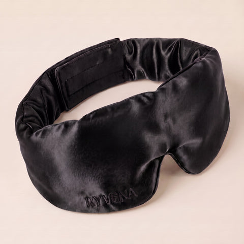 RYVENA Contoured Silk Sleep Mask