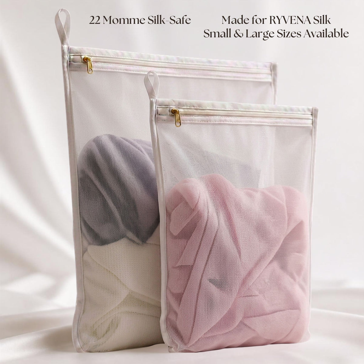RYVENA silk washbag