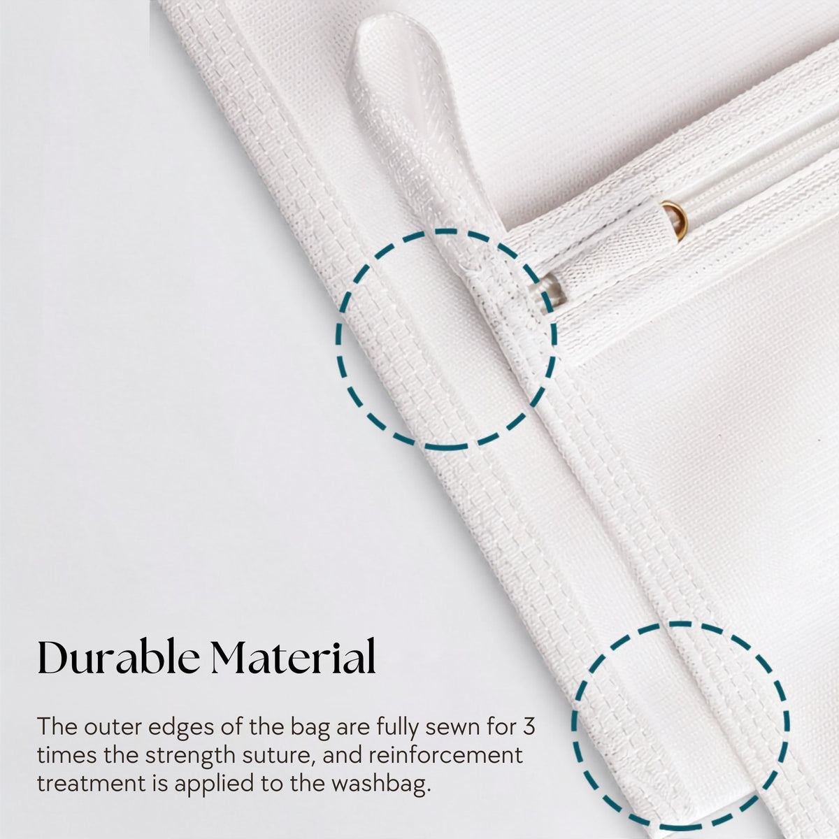 RYVENA silk washbag durable sewing